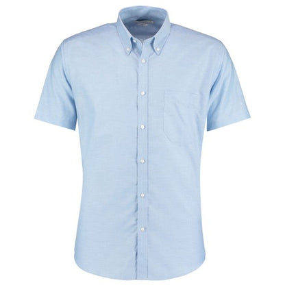Front - Kustom Kit Mens Slim Short-Sleeved Shirt