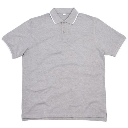 Front - Mantis Mens Tipped Polo Shirt