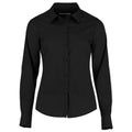 Front - Kustom Kit Womens/Ladies Poplin Tailored Long-Sleeved Shirt