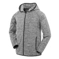 Front - Spiro Mens Microfleece Fitness Full Zip Hoodie