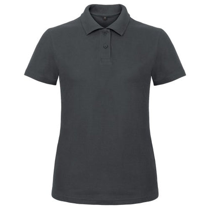 Front - B&C Womens/Ladies ID.001 Piqué Polo Shirt