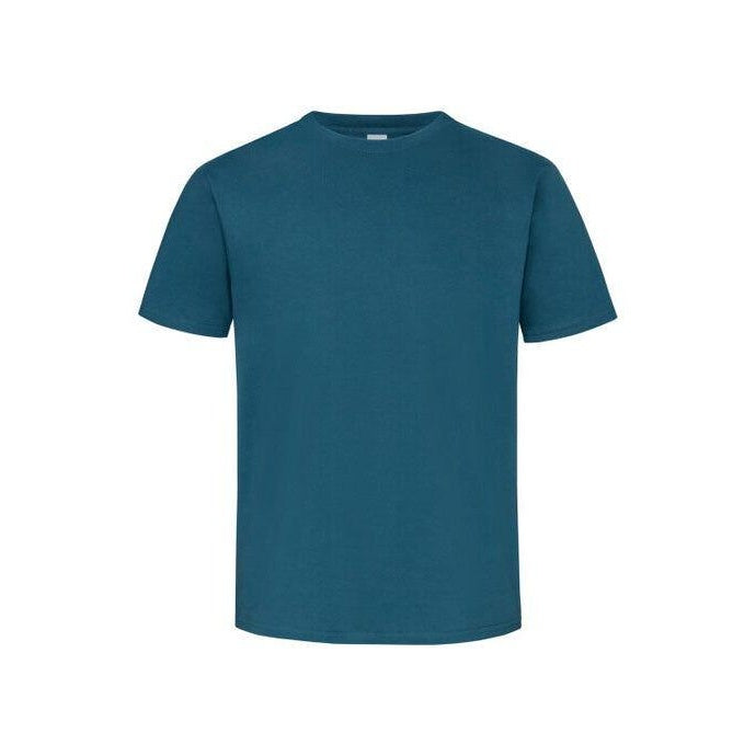 Petrol Blue - Back - Russell Mens Classic Heavyweight T-Shirt