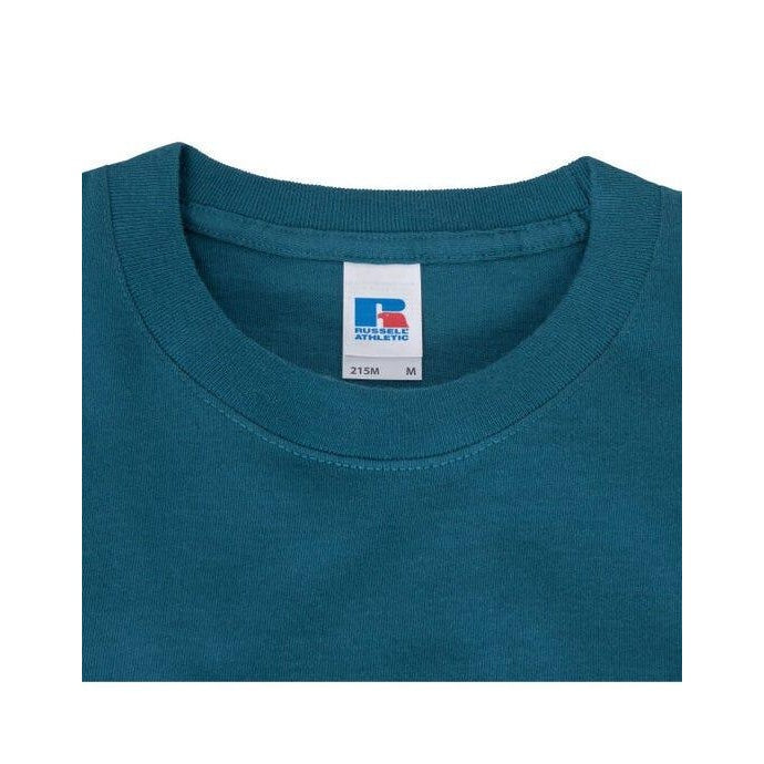 Petrol Blue - Pack Shot - Russell Mens Classic Heavyweight T-Shirt
