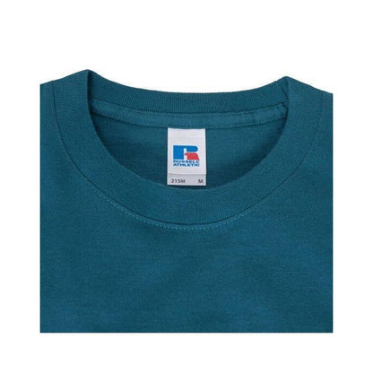 Petrol Blue - Pack Shot - Russell Mens Classic Heavyweight T-Shirt