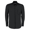 Front - Kustom Kit Mens Oxford Slim Long-Sleeved Shirt