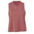 Front - Bella + Canvas Womens/Ladies Racerback Cropped Tank Top