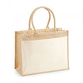 Front - Westford Mill Jute Pocket Shopper