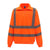 Front - Yoko Mens Hi-Vis Quarter Zip Sweatshirt