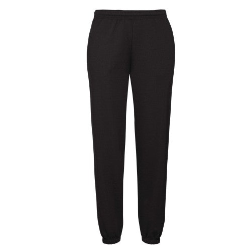 Front - Fruit of the Loom Mens Elasticated Cuff Jogging Bottoms