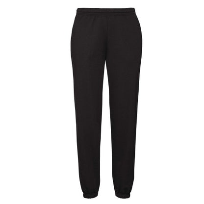 Front - Fruit of the Loom Mens Elasticated Cuff Jogging Bottoms