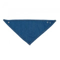 Front - Babybugz Baby Rocks Denim Bandana Bib