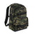 Front - Bagbase Old School Camo Backpack