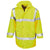 Front - SAFE-GUARD by Result Mens Motorway Hi-Vis Coat