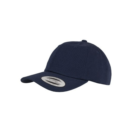 Front - Flexfit Unisex Adult Yupoong Cotton Twill Low Profile Baseball Cap