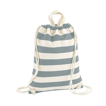 Front - Westford Mill Nautical Drawstring Bag