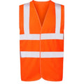 Front - Ultimate Clothing Collection Unisex Adult 4 Band Hi-Vis Vest