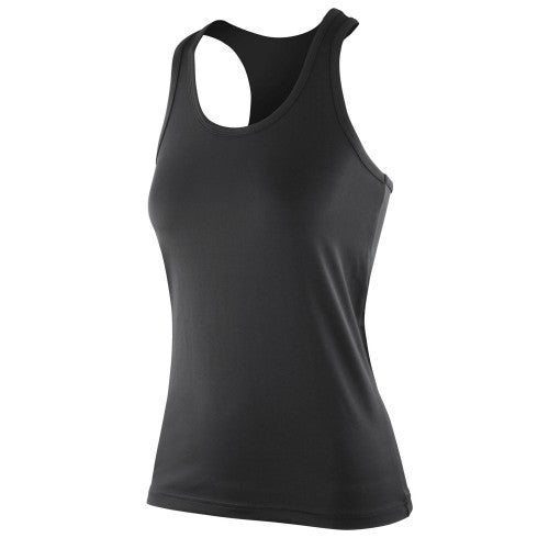 Front - Spiro Impact Womens/Ladies Softex Tank Top