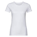 Front - Russell Womens/Ladies Authentic Organic T-Shirt