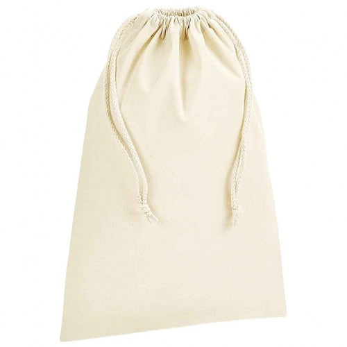 Front - Westford Mill Premium Organic Drawstring Bag