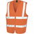 Front - SAFE-GUARD by Result Unisex Adult Zipped Hi-Vis Vest