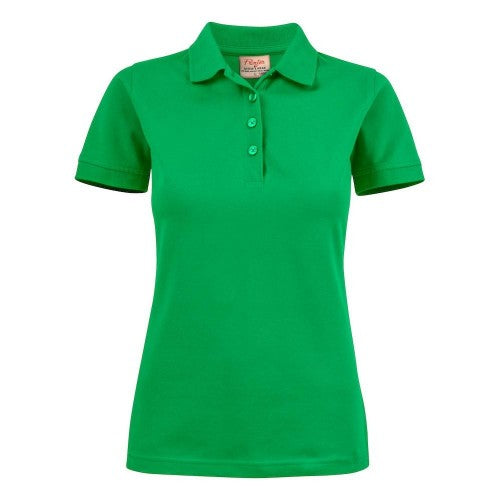 Front - Printer Womens/Ladies Stretch Polo Shirt