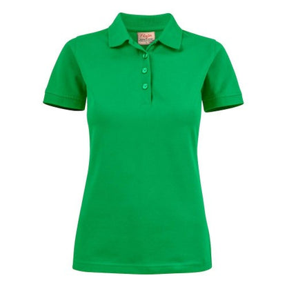 Front - Printer Womens/Ladies Stretch Polo Shirt