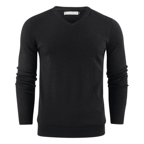 Front - James Harvest Mens Ashland V Neck Sweatshirt