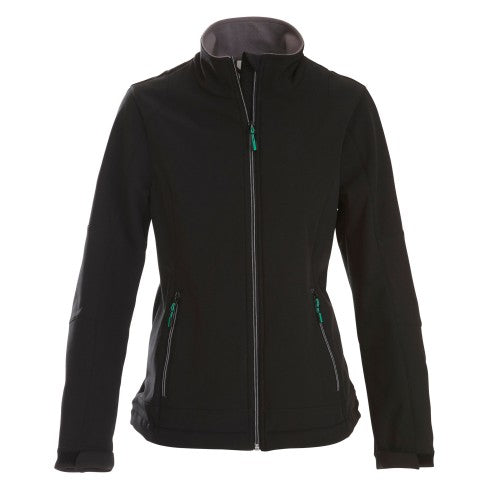 Front - Printer Womens/Ladies Trial Soft Shell Jacket