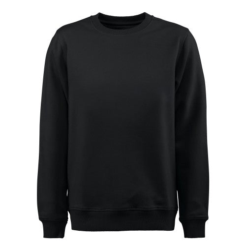 Front - Printer Unisex Adult Softball RSX Melange Sweatshirt