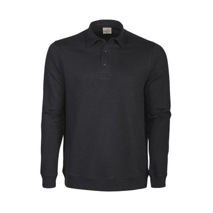 Front - Printer Unisex Adult Homerun Long-Sleeved Polo Shirt
