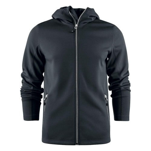 Front - Printer RED Mens Layback Hoodie