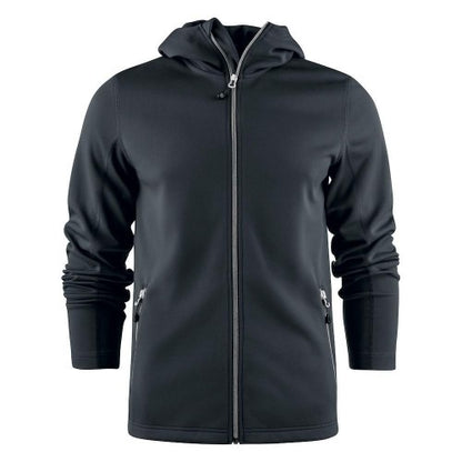 Front - Printer RED Mens Layback Hoodie