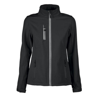 Front - Printer RED Womens/Ladies Vert Soft Shell Jacket