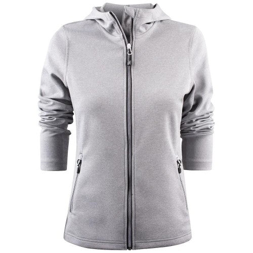 Front - Printer RED Womens/Ladies Layback Hoodie