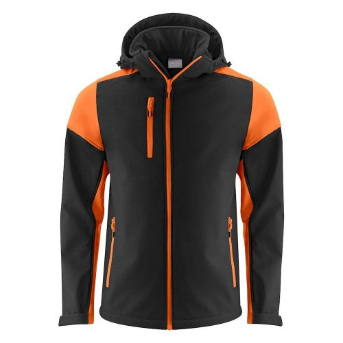 Front - Printer Mens Prime Soft Shell Jacket