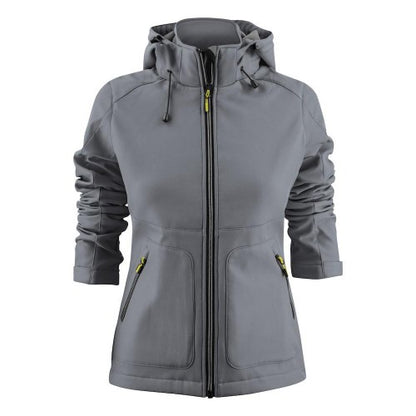 Front - Printer Womens/Ladies Karting Soft Shell Jacket
