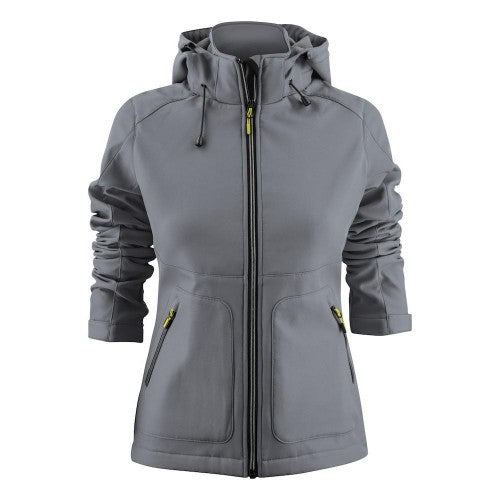 Front - Printer Womens/Ladies Karting Soft Shell Jacket