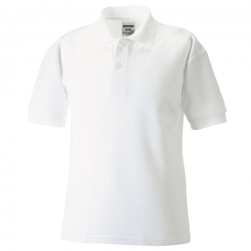 Front - Jerzees Schoolgear Childrens 65/35 Pique Polo Shirt