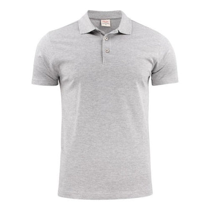 Front - Printer Mens Surf Light RSX Melange Polo Shirt