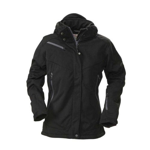 Front - Printer Womens/Ladies Skeleton Soft Shell Jacket