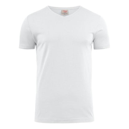 Front - Printer Mens V Neck T-Shirt