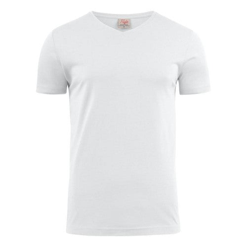 Front - Printer Mens V Neck T-Shirt