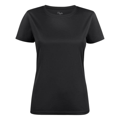 Front - Printer RED Womens/Ladies Run T-Shirt