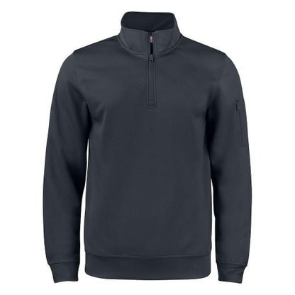 Front - Clique Unisex Adult Basic Active Quarter Zip Sweatshirt