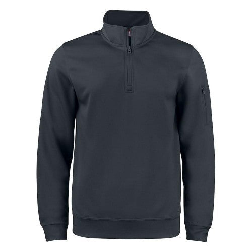Front - Clique Unisex Adult Basic Active Quarter Zip Sweatshirt