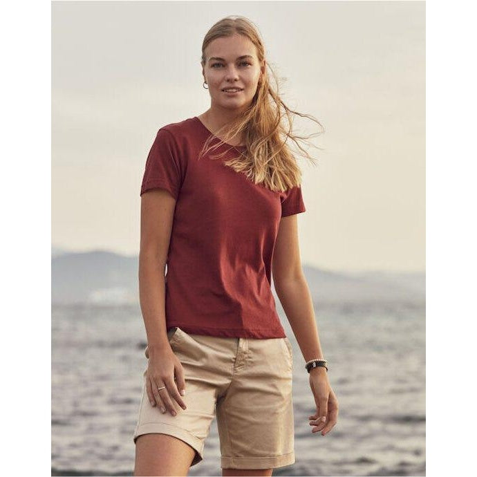 Sage Green - Front - Clique Womens-Ladies Plain T-Shirt