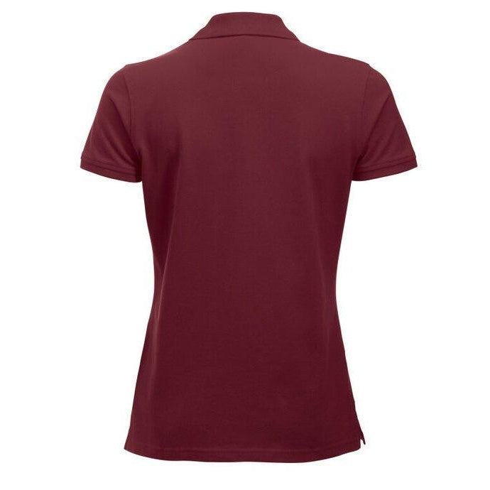 Burgundy - Lifestyle - Clique Womens-Ladies Classic Marion Short-Sleeved Polo Shirt