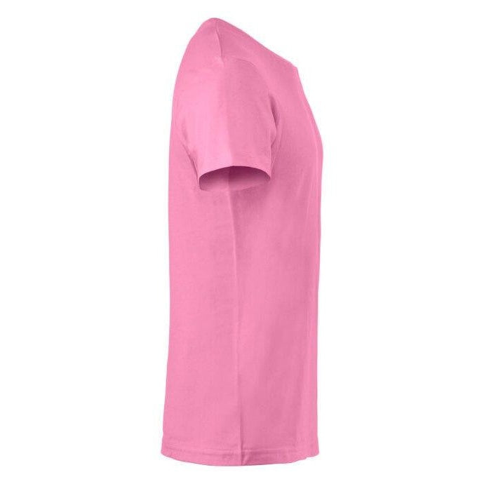 Bright Pink - Lifestyle - Clique Mens Melange T-Shirt