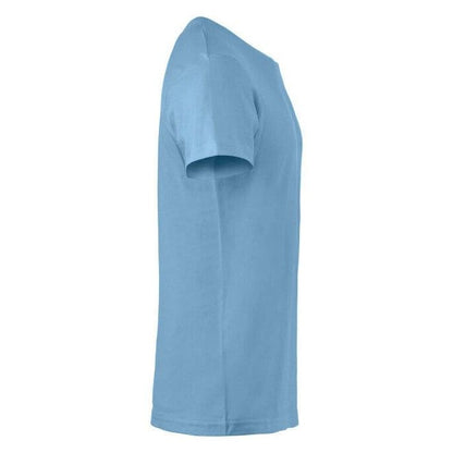 Light Blue - Lifestyle - Clique Mens Melange T-Shirt