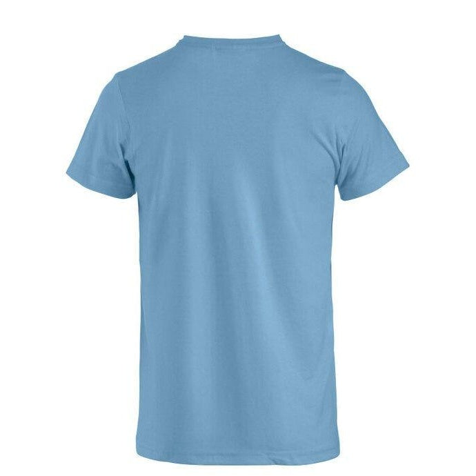 Light Blue - Pack Shot - Clique Mens Melange T-Shirt